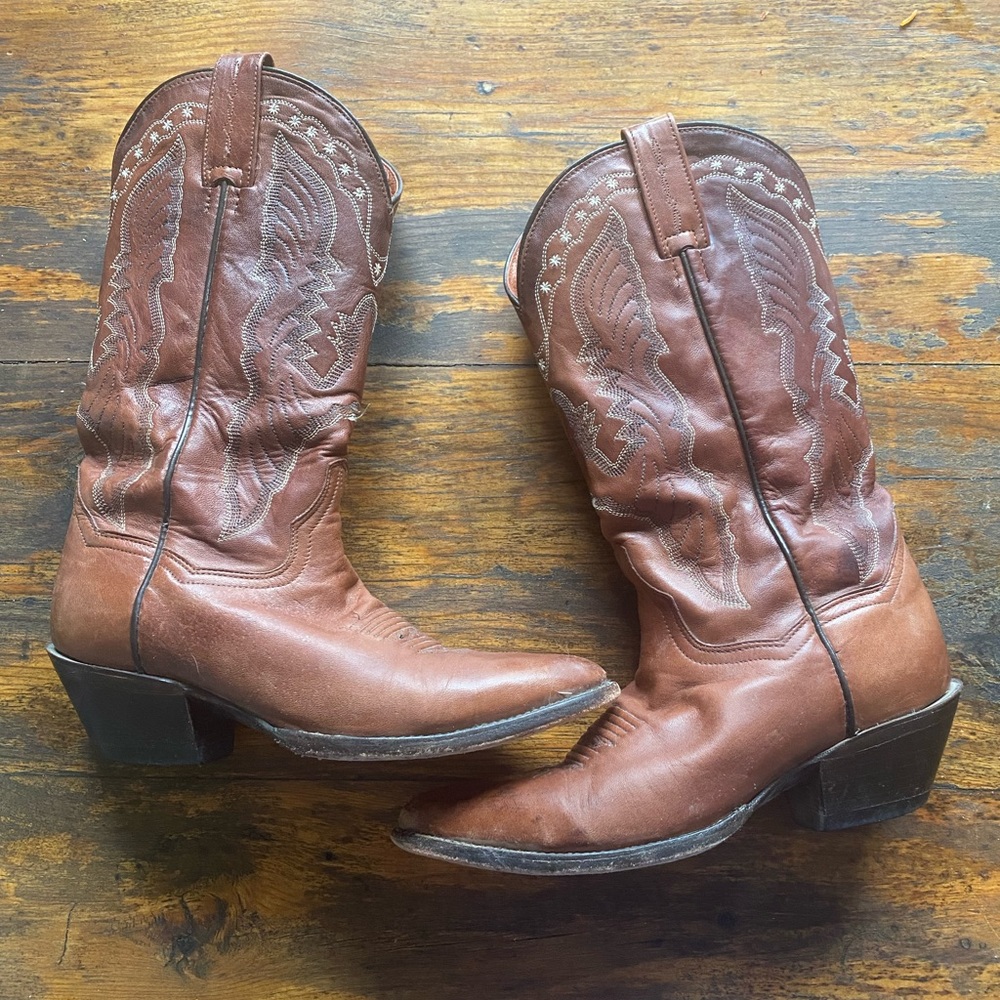 Vintage Dan Post Cowgirl Boots